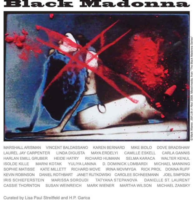 poster for "Black Madonna" Exhibition
