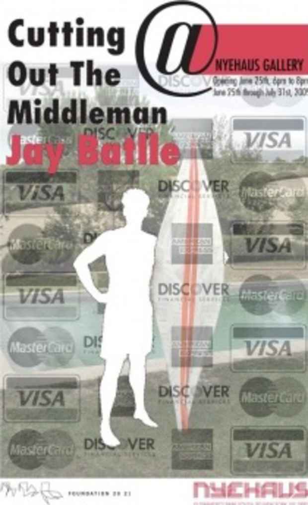 poster for Jay Batlle "Cutting Out the Middleman"