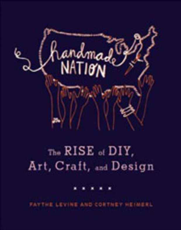 poster for "Handmade Nation: The Rise of D.I.Y., Art, Craft, and Design" Panel Discussion 