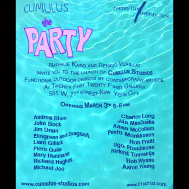 poster for “The Party” Exhibition