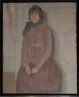 poster for Gwen John "A Loan Exhibition of Paintings with a Selection of Works on Paper"