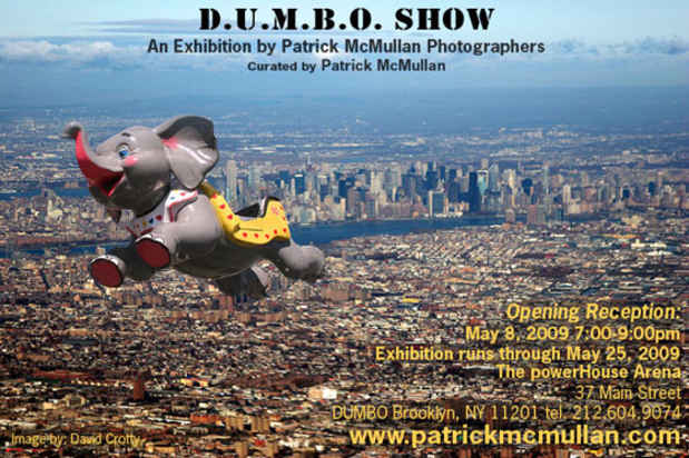 poster for Patrick McMullan "D.U.M.B.O. Show"