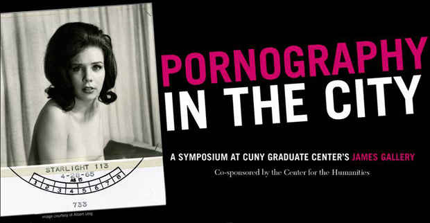 poster for "Pornography in the City" Symposium