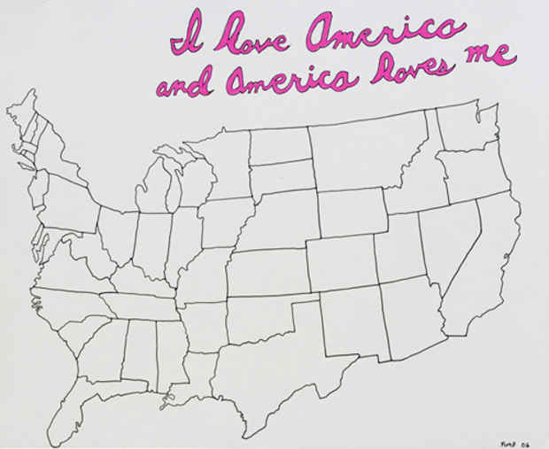 poster for Stephen Floyd "I Love America and America Loves Me"