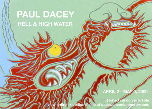 poster for Paul Dacey "Hell & High Water"