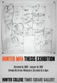 poster for "MFA Thesis Fall 2009" Exhibition