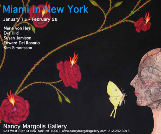 poster for "Miami in New York" Exhibition