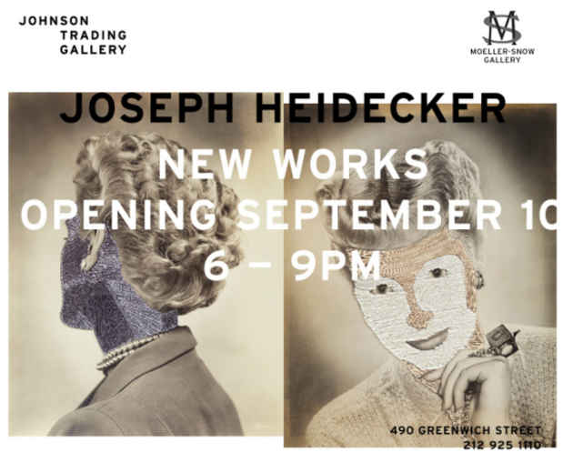 poster for Joseph Heidecker Exhibition