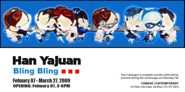poster for Han Yajuan "Bling Bling"