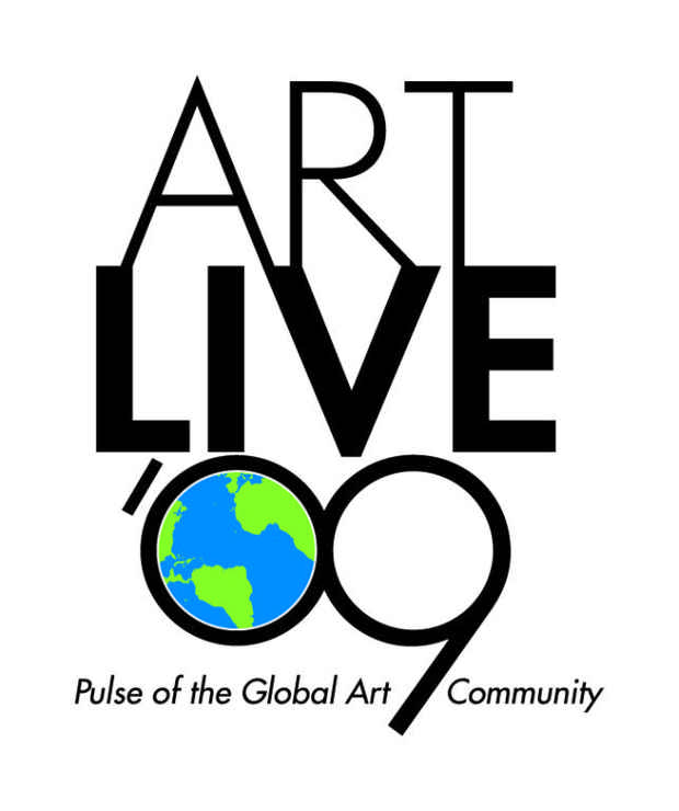 poster for "Art Live '09" Exhibition