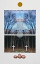 poster for Pamela Flynn "Road Shrines: A Peripheral Blur"