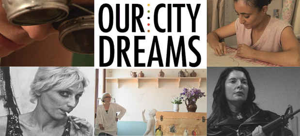 poster for Chiara Clemente "Our City Dreams"
