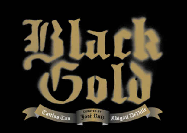 poster for "Black Gold" Exhibition