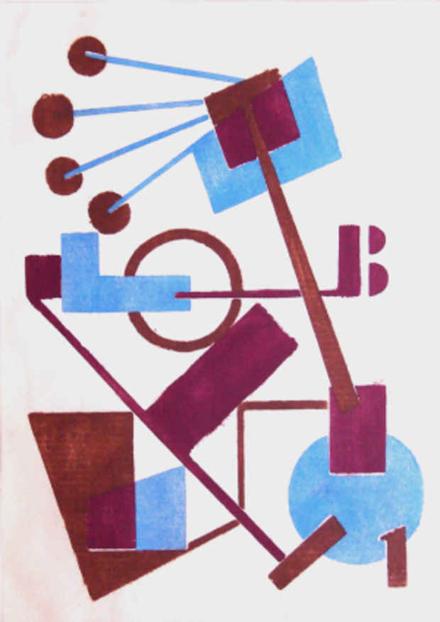 poster for "From Budapest to the Bauhaus" Exhibition