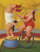 poster for Fernando Botero "The Circus"