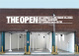 poster for "The Open" Exhibition