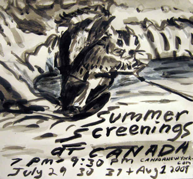 poster for "Summer Screenings" Film Program