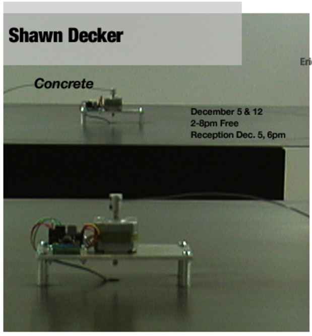poster for Shawn Decker "Concrete"