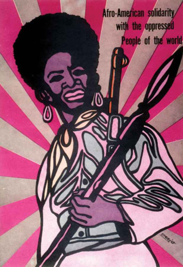 poster for Emory Douglas "Black Panther"