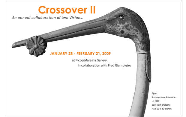 poster for "Crossover II" Exhibition