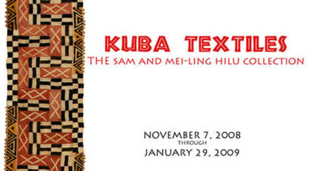 poster for "Kuba Textile" Exhibition