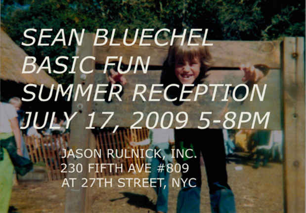poster for Sean Bluechel "Basic Fun"