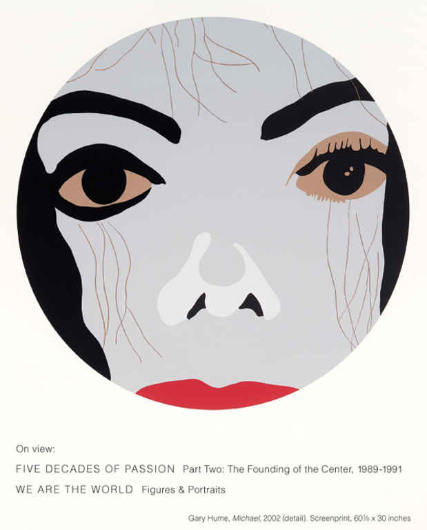 poster for "WE ARE THE WORLD:  Figures & Portraits" Exhibition 