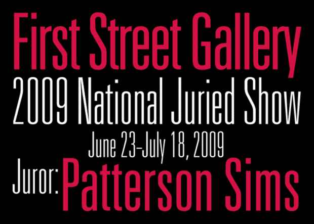 poster for 2009 National Juried Show