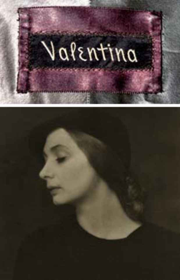 poster for "Valentina: American Couture and the Cult of Celebrity" Exhibition