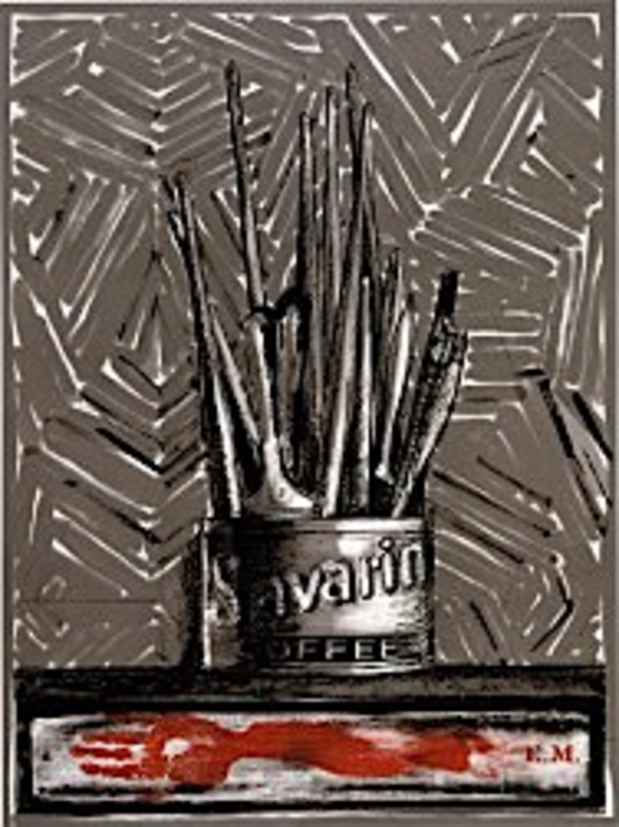 poster for Jasper Johns "Prints: A Selection, 1960 - 2007"