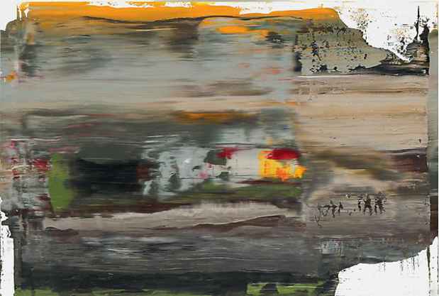 poster for Gerhard Richter "Abstract Paintings 2009"
