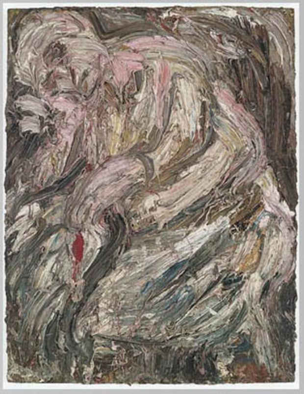 poster for Leon Kossoff Exhibition