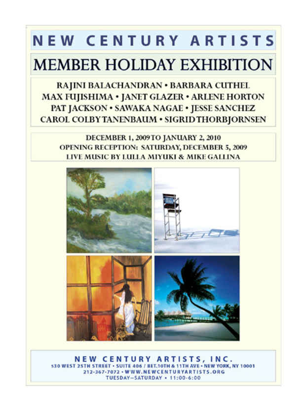 poster for Member Holiday Exhibition