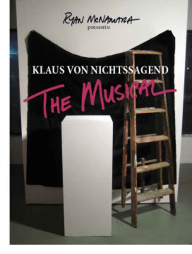 poster for Ryan McNamara "Klaus von Nichtssagend: The Musical" Performance