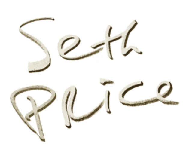 poster for Seth Price Exhibition