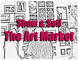 poster for "SHOW & SELL: The Art Market" Exhibition