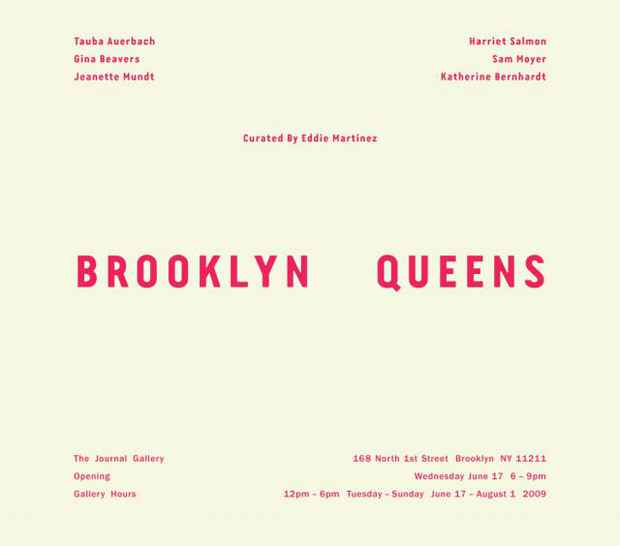 poster for "Brooklyn Queens" Exhibition
