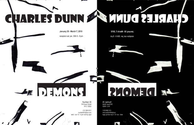 poster for Charles Dunn "Demons"