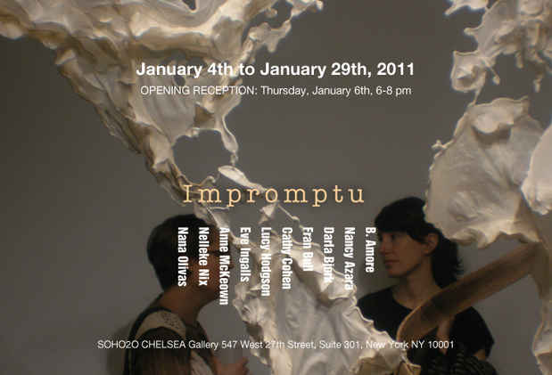 poster for "Impromptu" Exhibition