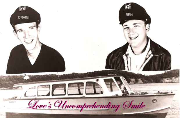 poster for Ben La Rocco and Craig Olson "Love's Uncomprehending Smile"