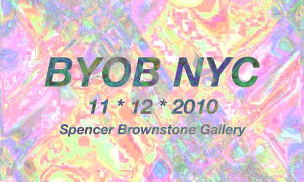 poster for "BYOB NYC" Exhibition