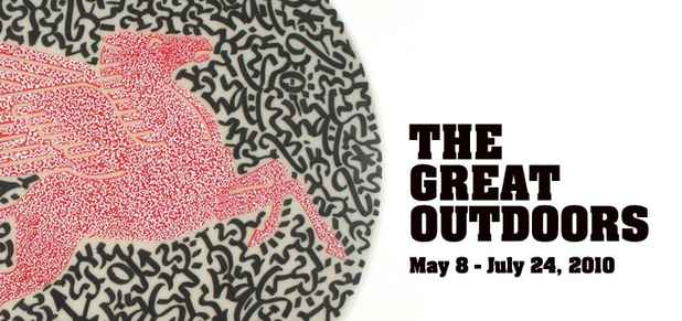 poster for "The Great Outdoors" Exhibition