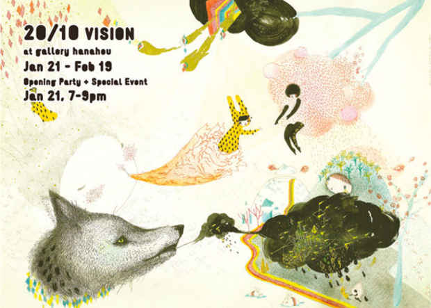 poster for "20/10 Vision" Exhibition