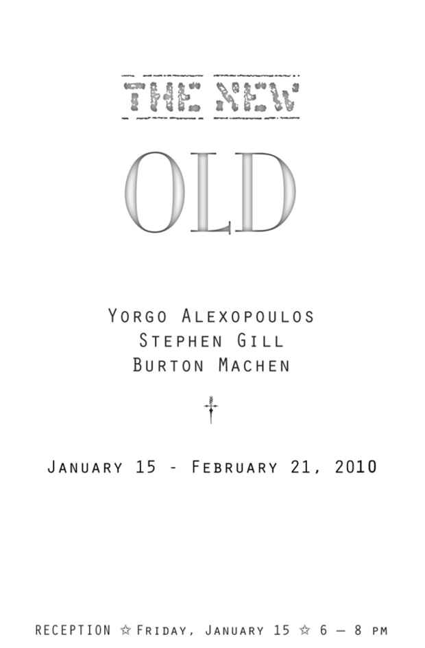 poster for "The New Old" Exhibition