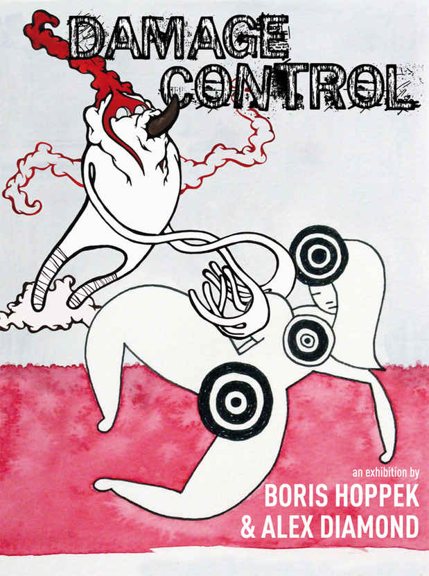poster for Boris Hoppek and Alex Diamond "Damage:Control"
