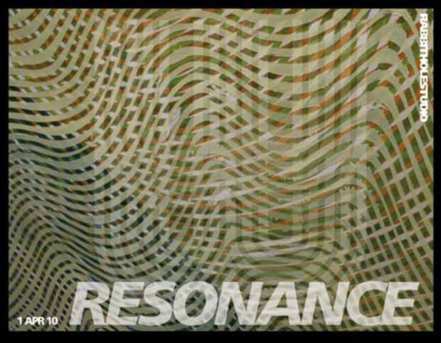 poster for "Resonance" Exhibition
