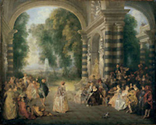 poster for "Masterpieces of European Painting from Dulwich Picture Gallery" Exhibition