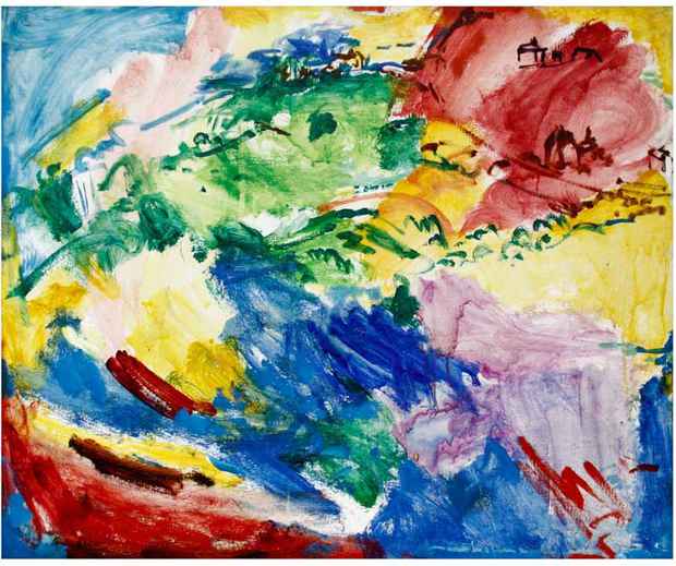poster for Hans Hofmann "Pictures of Summer: Paintings & Works on Paper"