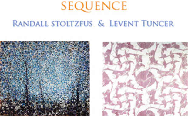 poster for Randall Stoltzfus & Levent Tuncer "Sequence"