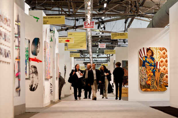 poster for "The Armory Show" Art Fair